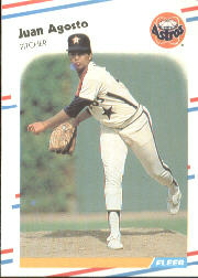 1988 Fleer Baseball Cards      437     Juan Agosto